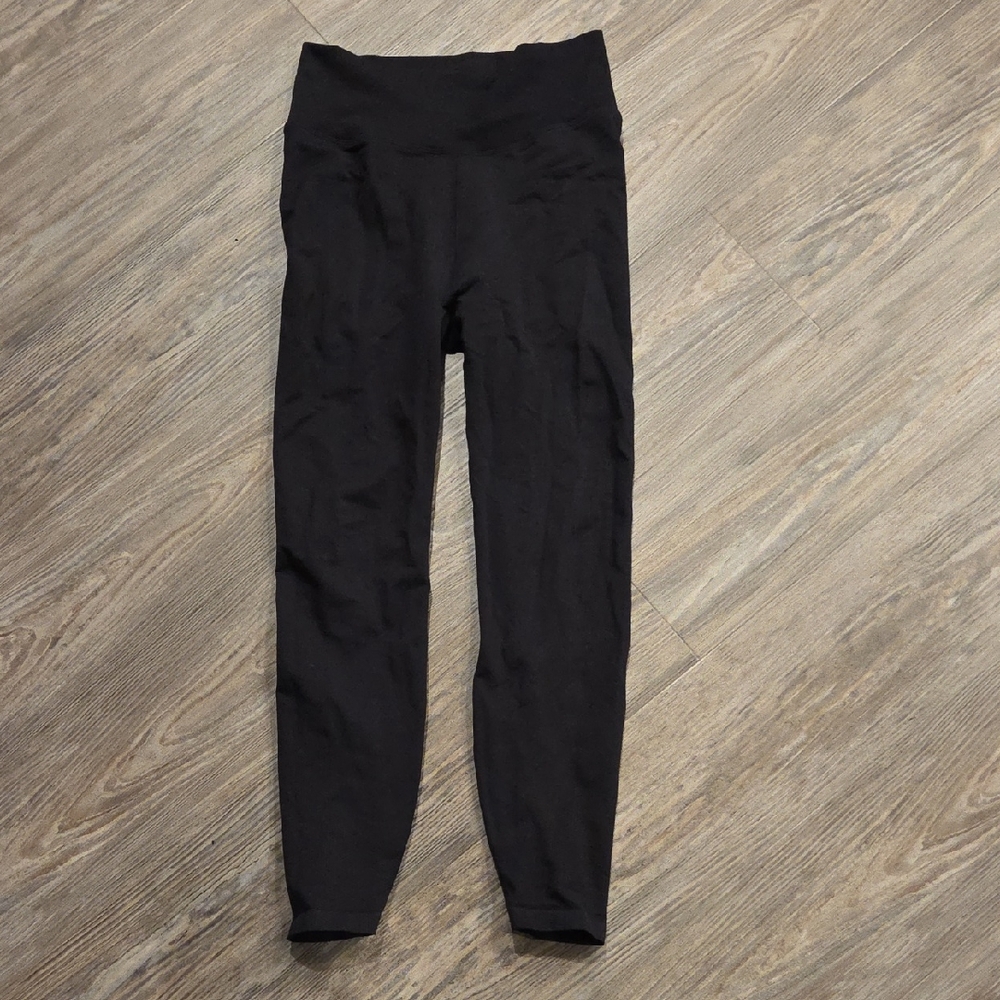 H&M Black High-Waist Leggings